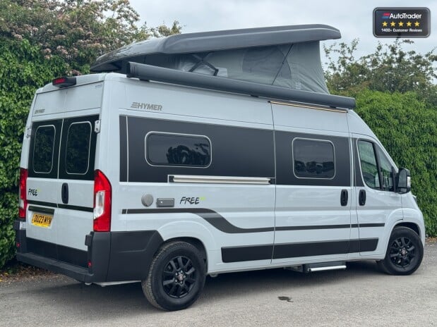 Hymer Free Free 600|4 Berth|4 Belt|Pop Top|Shower VANLUX 43