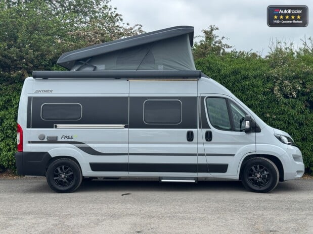 Hymer Free Free 600|4 Berth|4 Belt|Pop Top|Shower VANLUX 44