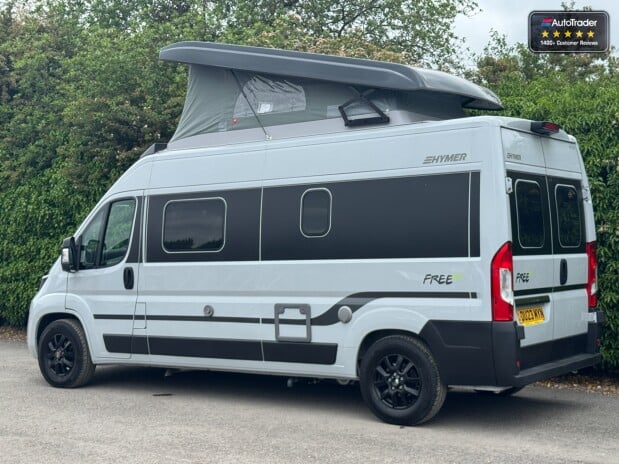Hymer Free Free 600|4 Berth|4 Belt|Pop Top|Shower VANLUX 46