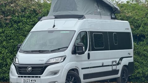 Hymer Free Free 600|4 Berth|4 Belt|Pop Top|Shower VANLUX 