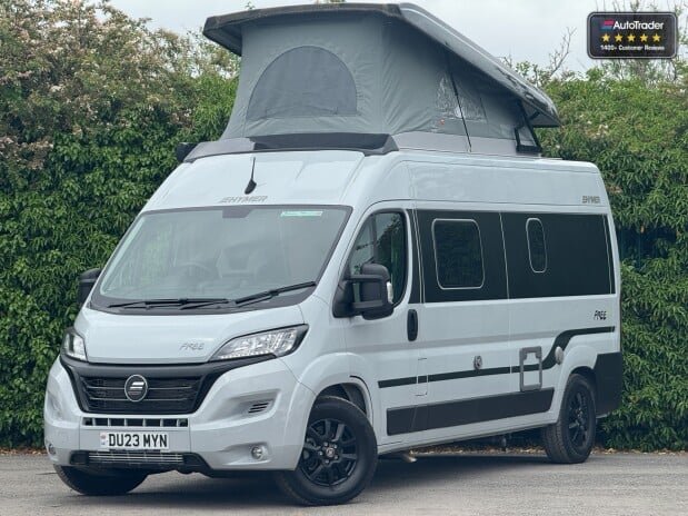 Hymer Free Free 600|4 Berth|4 Belt|Pop Top|Shower VANLUX 1