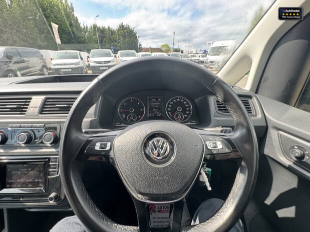 Volkswagen Caddy SWB L1H1 Low Roof C20 Tdi Startline Air Con Nav EURO 6 NO VAT 16