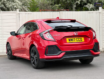 Honda Civic (Sold)1.0 VTEC Turbo EX Hatchback 5dr Petrol CVT Euro 6 (s/s) (129 ps)[Tadl 7