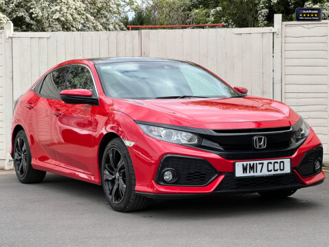 Honda Civic (Sold)1.0 VTEC Turbo EX Hatchback 5dr Petrol CVT Euro 6 (s/s) (129 ps)[Tadl 3