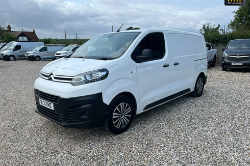 Citroen Dispatch MWB L2H1 1000 Enterprise Bluehdi Air Con Sensors EURO 6 NO VAT
