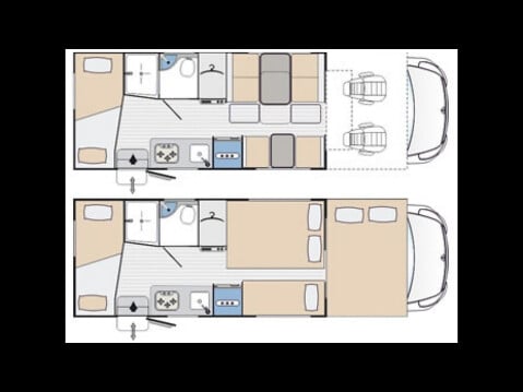 Rimor Katamarano Katamarano 9|7 Berth|7 Belts|Rear Bunk Beds 2