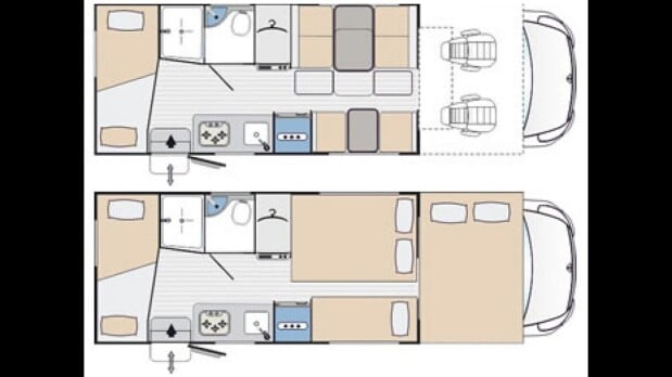 Rimor Katamarano Katamarano 9|7 Berth|7 Belts|Rear Bunk Beds 2
