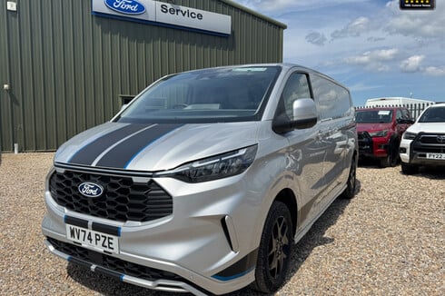 Ford Transit Custom AUTO LWB L2H1 Low Roof 300 Sport Alloys Air Con Cam Sensors EURO 6