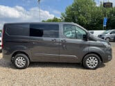 Ford Transit Custom Crew Cab SWB L1H1 300 Limited Air Con Alloys Cam Sensors EURO 6 6