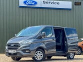 Ford Transit Custom Crew Cab SWB L1H1 300 Limited Air Con Alloys Cam Sensors EURO 6 1