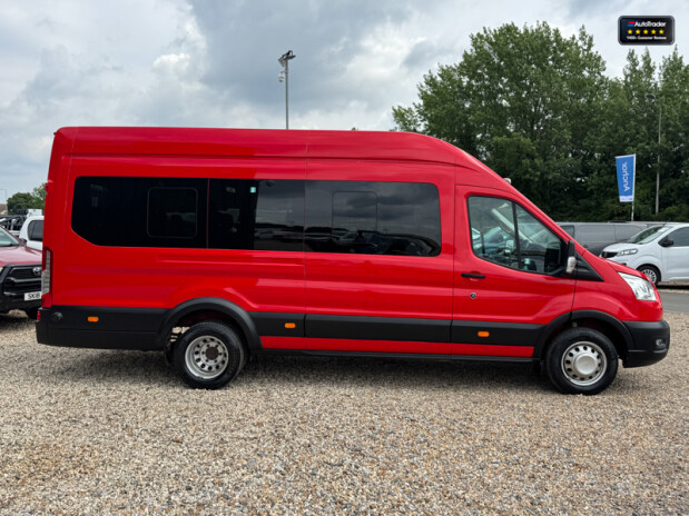 Ford Transit Minibus 17 Seats XLWB L4H3 High Roof 460 Leader Air Con Cruise EURO 6 6