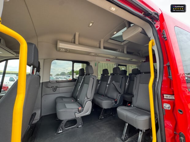 Ford Transit Minibus 17 Seats XLWB L4H3 High Roof 460 Leader Air Con Cruise EURO 6 11