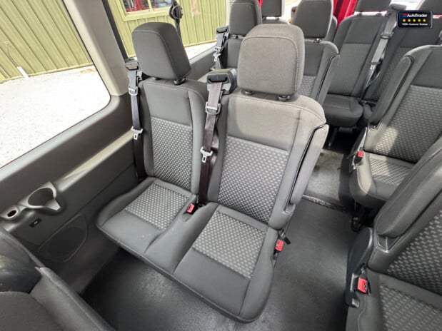 Ford Transit Minibus 17 Seats XLWB L4H3 High Roof 460 Leader Air Con Cruise EURO 6 18