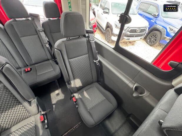 Ford Transit Minibus 17 Seats XLWB L4H3 High Roof 460 Leader Air Con Cruise EURO 6 19