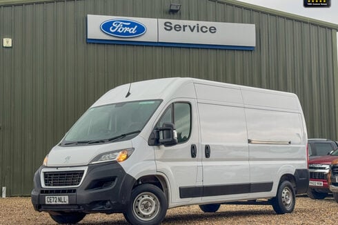 Peugeot Boxer LWB L3H2 Medium Roof Bluehdi 335 Professional Air Con Cruise Nav EURO 6