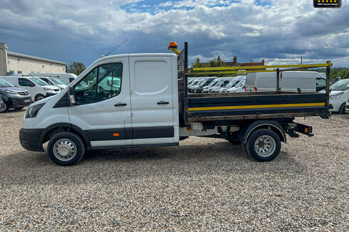 Ford Transit Crew Cab Tipper LWB L3 350 Leader EURO 6 NO VAT