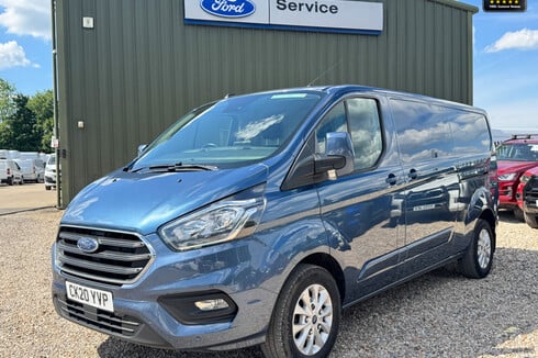 Ford Transit Custom LWB L2H1 Low Roof 300 Limited Air Con Alloys Sensors EURO 6 NO VAT
