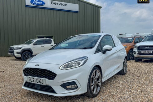 Ford Fiesta SWB L1H1 Low Roof Sport Mhev Air Con Alloys EURO 6