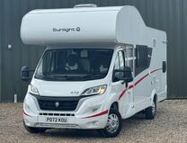 Sunlight A72 6 Berth|6 Belts|Rear Bunk Beds|Full Dinette|Kitchen|Shower 34