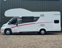 Sunlight A72 6 Berth|6 Belts|Rear Bunk Beds|Full Dinette|Kitchen|Shower 5