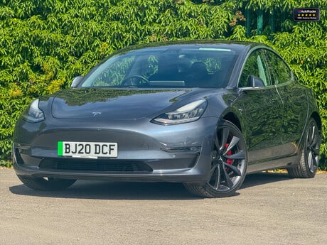Tesla Model 3 (Dual Motor) Performance Saloon 4dr Electric Auto 4WDE (Performance Upgrade