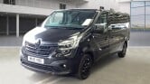 Renault Trafic AUTO Crew LWB L2 Black Edition 170hp Energy Alloy Air 6 Seat Cruise Nav NO 1