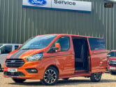 Ford Transit Custom Crew Cab [SOLD SM] AUTO SWB L1H1 320 Sport Air Con Cam Sensors EURO 6 NO VA 1