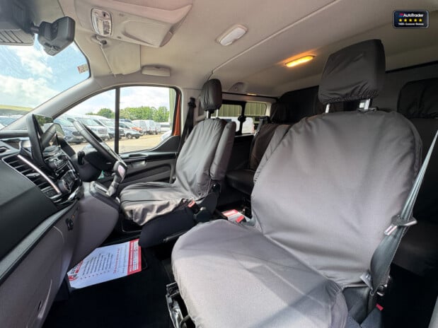 Ford Transit Custom Crew Cab [SOLD SM] AUTO SWB L1H1 320 Sport Air Con Cam Sensors EURO 6 NO VA 15