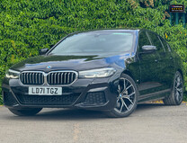 BMW 5 Series 520i MHT M Sport Saloon 4dr Petrol Hybrid Steptronic Euro 6 (s/s) (184 ps) 1