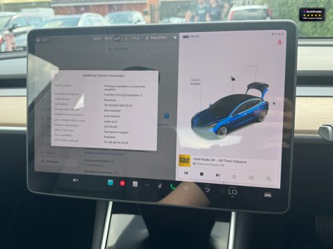 Tesla Model 3 (Sold) Standard Range Plus Saloon 4dr Electric Auto RWD (241 bhp) 25
