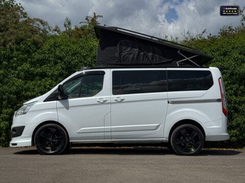 Ford Tourneo Custom Titanium Camper Pop Top Rock and Roll Bed Kitchen Sink 3