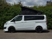 Ford Tourneo Custom (Sold) Titanium Camper Pop Top Rock and Roll Bed Kitchen Sink 20