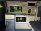 Ford Tourneo Custom (Sold) Titanium Camper Pop Top Rock and Roll Bed Kitchen Sink 7