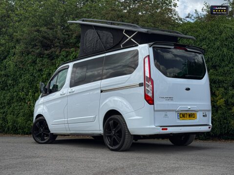 Ford Tourneo Custom Titanium Camper Pop Top Rock and Roll Bed Kitchen Sink 4