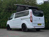 Ford Tourneo Custom Titanium Camper Pop Top Rock and Roll Bed Kitchen Sink 4