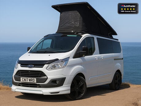 Ford Tourneo Custom (Sold) Titanium Camper Pop Top Rock and Roll Bed Kitchen Sink
