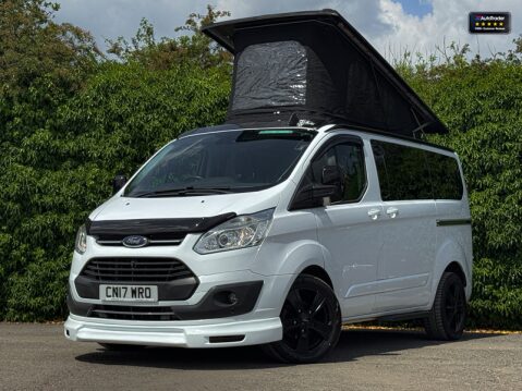 Ford Tourneo Custom Titanium Camper Pop Top Rock and Roll Bed Kitchen Sink 1