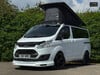 Ford Tourneo Custom Titanium Camper Pop Top Rock and Roll Bed Kitchen Sink