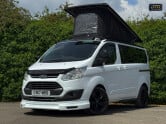 Ford Tourneo Custom (Sold) Titanium Camper Pop Top Rock and Roll Bed Kitchen Sink 1