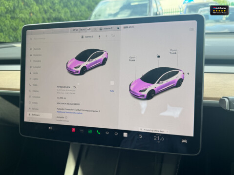 Tesla Model 3 (Dual Motor) Long Range Saloon 4dr Electric Auto 4WDE (346 ps) 25