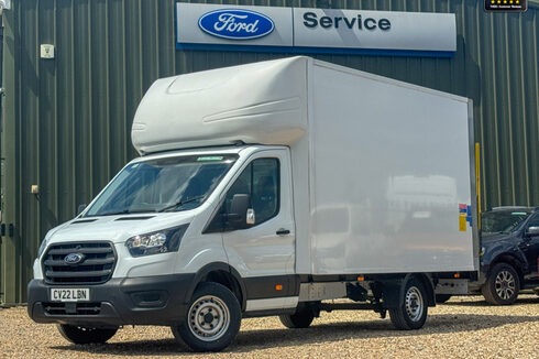 Ford Transit Luton XLWB L4 350 Leader Palfinger Tail Lift READY TO GO! EURO 6