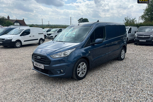Ford Transit Connect AUTO LWB L2H1 Limited Air Con Alloys Cam Nav Sensors EURO 6 NO VAT