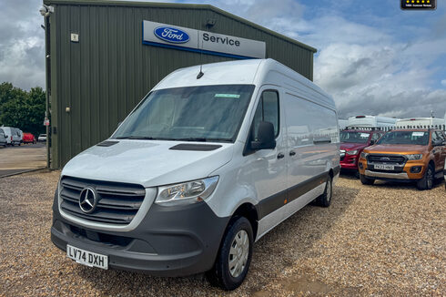 Mercedes-Benz Sprinter LWB L3H2 Medium Roof 315 Cdi Premium 150ps Cruise Sensors EURO 6