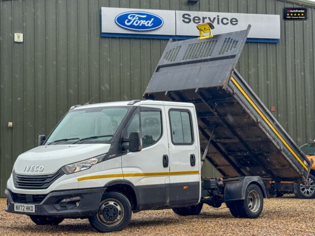 Iveco Daily Tipper Crew Cab LWB L3 DRW Rear View Camera Long Tipper Bed EURO 6 1