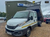 Iveco Daily Tipper Crew Cab LWB L3 DRW Rear View Camera Long Tipper Bed EURO 6 3