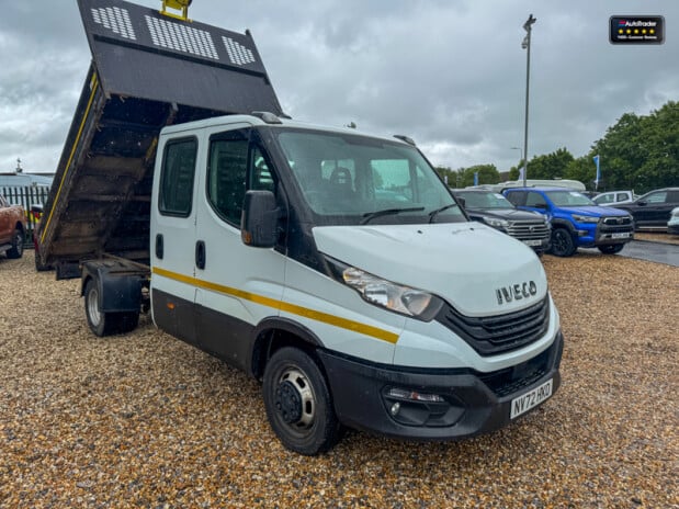 Iveco Daily Tipper Crew Cab LWB L3 DRW Rear View Camera Long Tipper Bed EURO 6 5