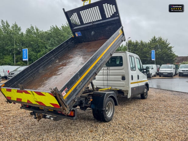 Iveco Daily Tipper Crew Cab LWB L3 DRW Rear View Camera Long Tipper Bed EURO 6 7