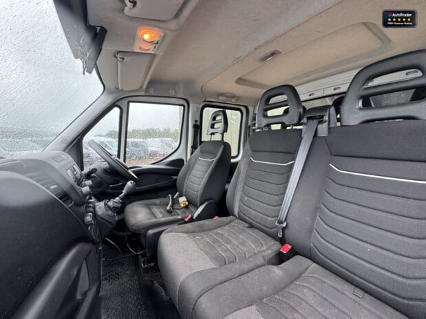Iveco Daily Tipper Crew Cab LWB L3 DRW Rear View Camera Long Tipper Bed EURO 6 14