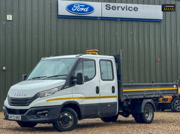 Iveco Daily Tipper Crew Cab LWB L3 DRW Rear View Camera Long Tipper Bed EURO 6 2