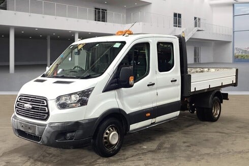 Ford Transit Crew Cab Tipper LWB L3 1 Stop EURO 6 NO VAT